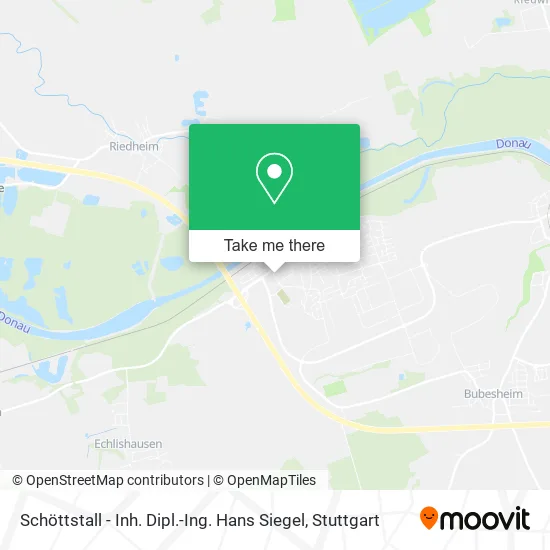 Карта Schöttstall - Inh. Dipl.-Ing. Hans Siegel