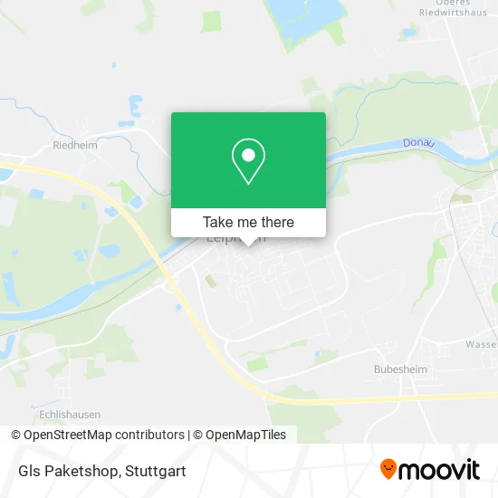 Карта Gls Paketshop