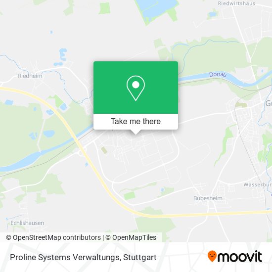 Proline Systems Verwaltungs map