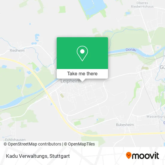 Карта Kadu Verwaltungs