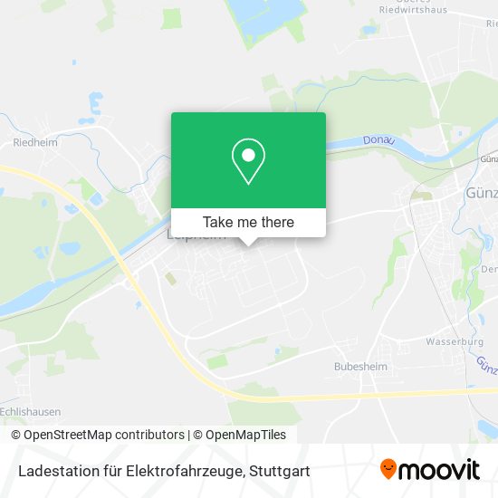 Ladestation für Elektrofahrzeuge map