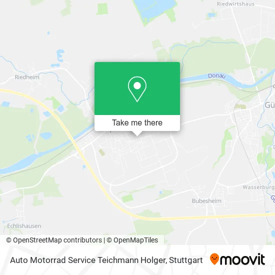 Карта Auto Motorrad Service Teichmann Holger