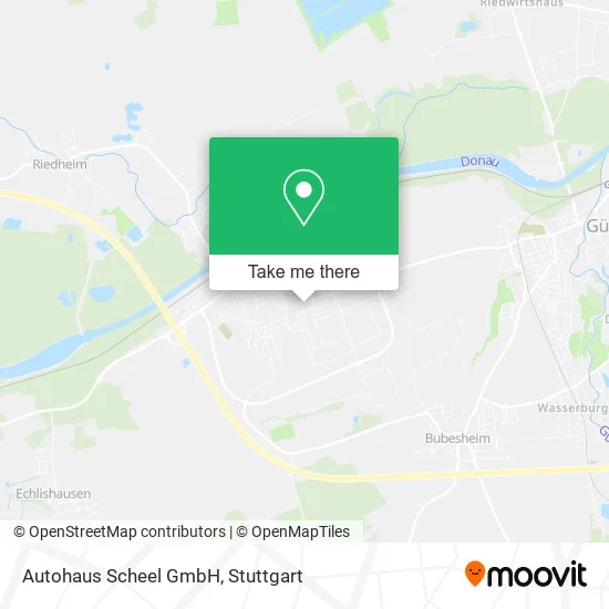 Карта Autohaus Scheel GmbH