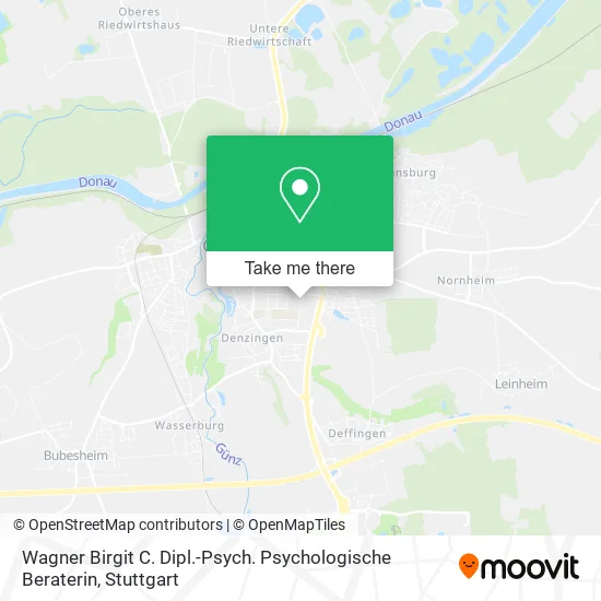 Карта Wagner Birgit C. Dipl.-Psych. Psychologische Beraterin