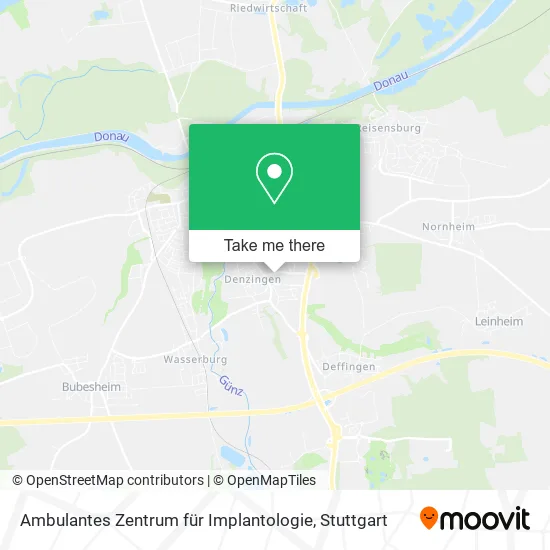 Карта Ambulantes Zentrum für Implantologie