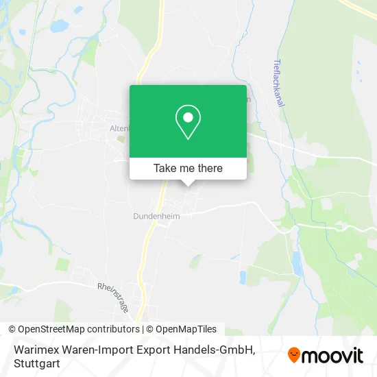 Карта Warimex Waren-Import Export Handels-GmbH