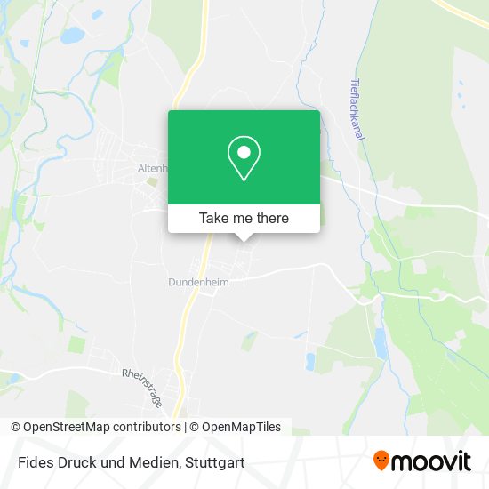 Fides Druck und Medien map