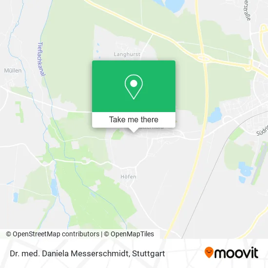 Карта Dr. med. Daniela Messerschmidt