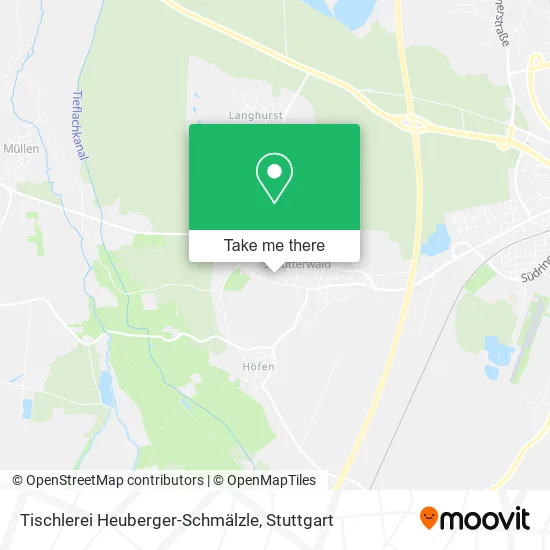 Карта Tischlerei Heuberger-Schmälzle