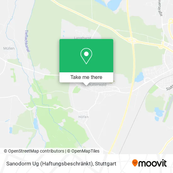 Карта Sanodorm Ug (Haftungsbeschränkt)
