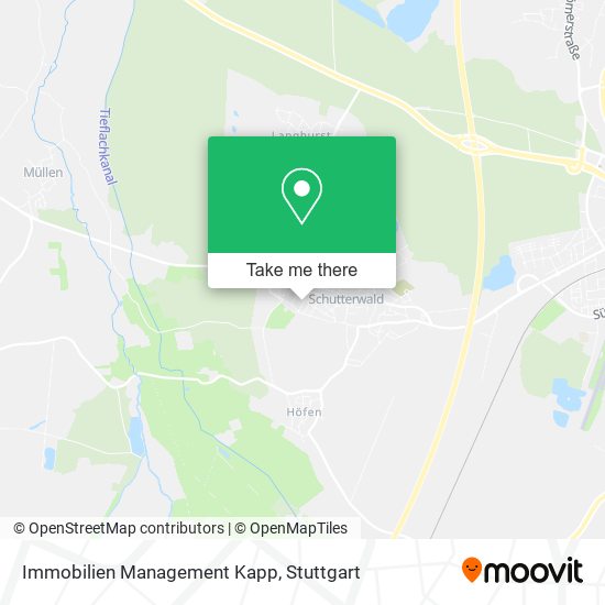 Immobilien Management Kapp map