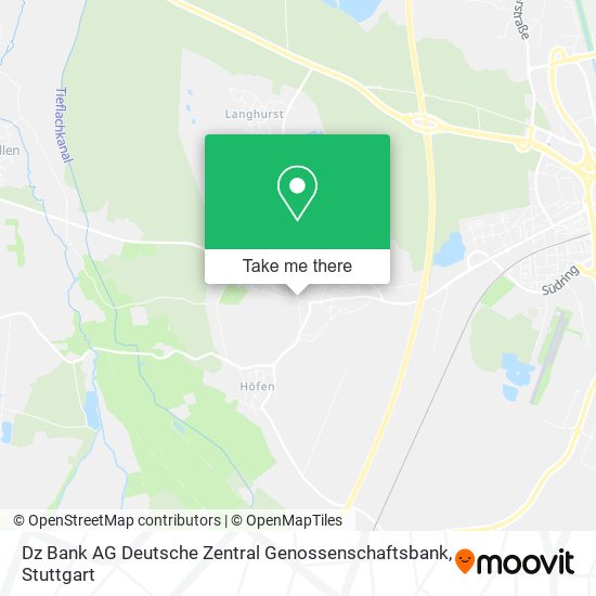 Dz Bank AG Deutsche Zentral Genossenschaftsbank map