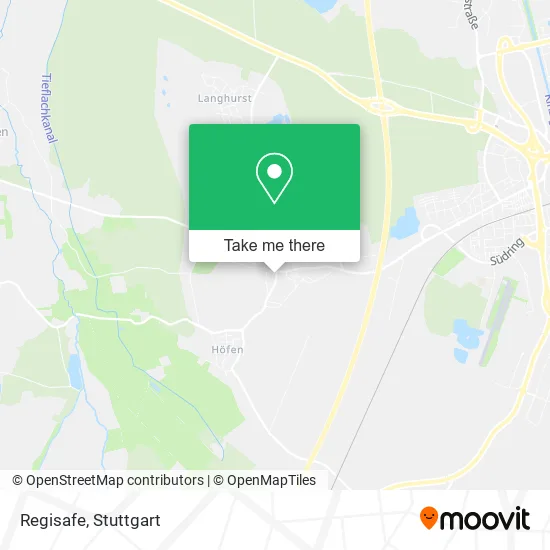 Карта Regisafe