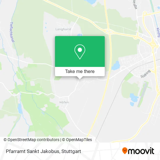 Карта Pfarramt Sankt Jakobus