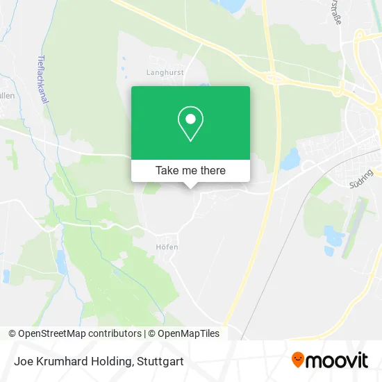 Карта Joe Krumhard Holding