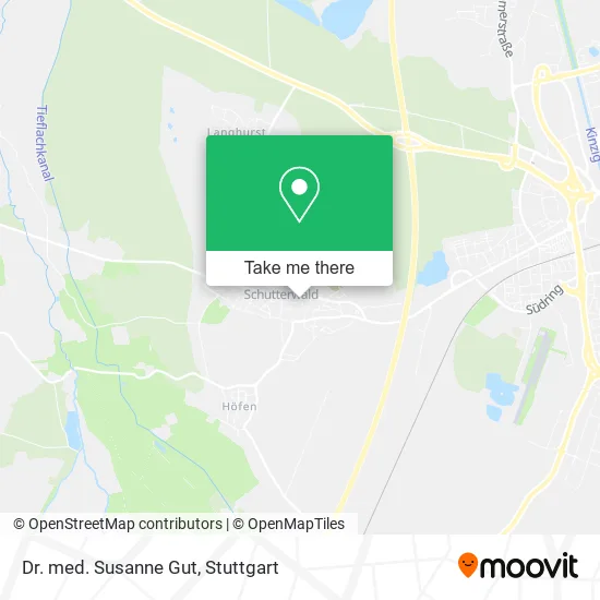 Карта Dr. med. Susanne Gut