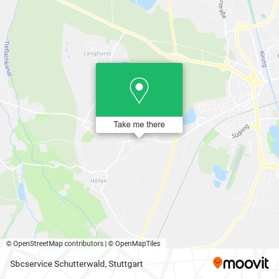 Sbcservice Schutterwald map