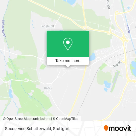 Sbcservice Schutterwald map
