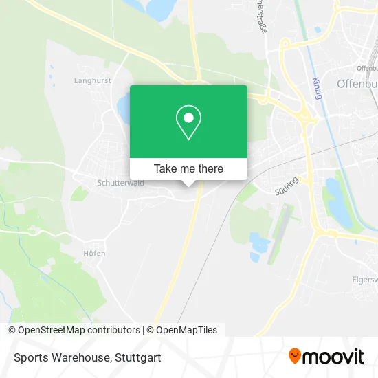 Карта Sports Warehouse