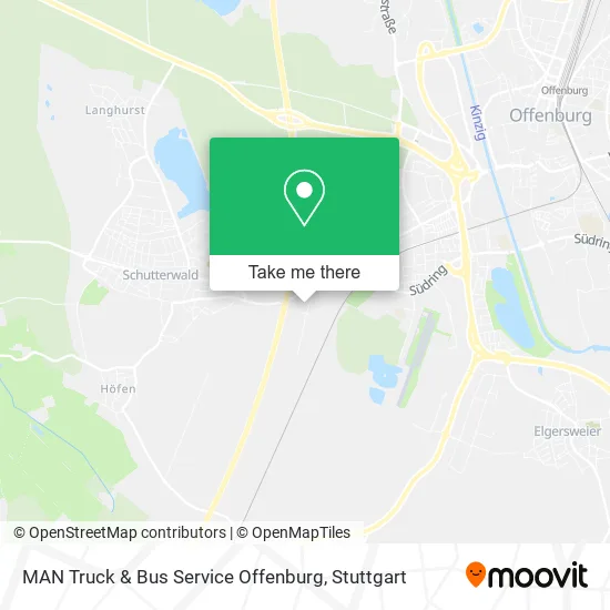MAN Truck & Bus Service Offenburg map