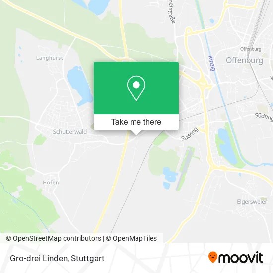 Карта Gro-drei Linden