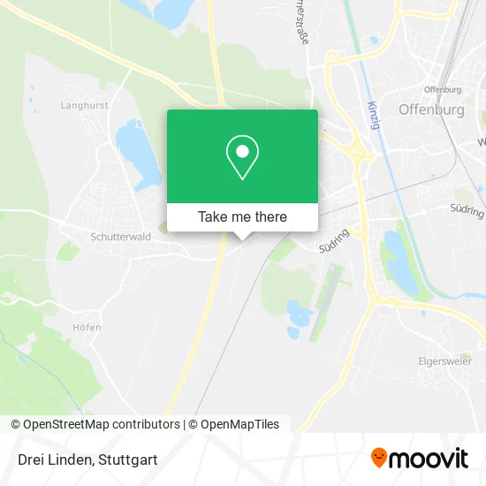 Карта Drei Linden