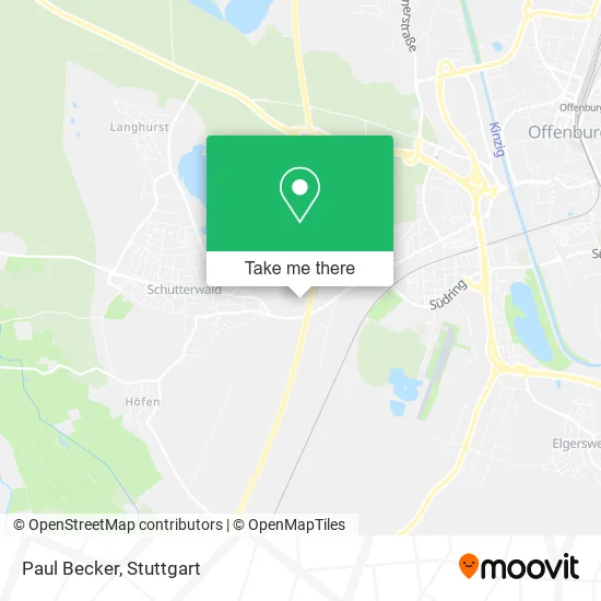 Карта Paul Becker