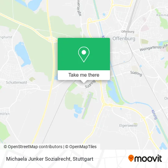 Карта Michaela Junker Sozialrecht