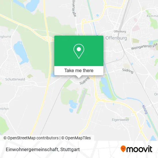 Карта Einwohnergemeinschaft