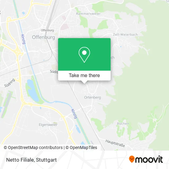 Карта Netto Filiale