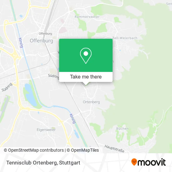 Карта Tennisclub Ortenberg