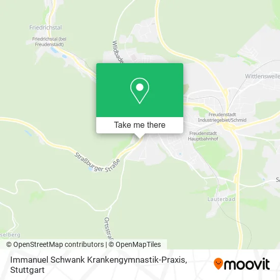 Карта Immanuel Schwank Krankengymnastik-Praxis