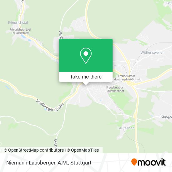 Niemann-Lausberger, A.M. map