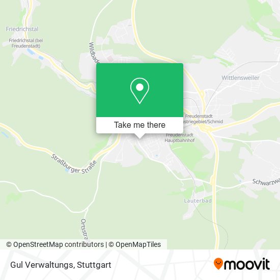 Карта Gul Verwaltungs