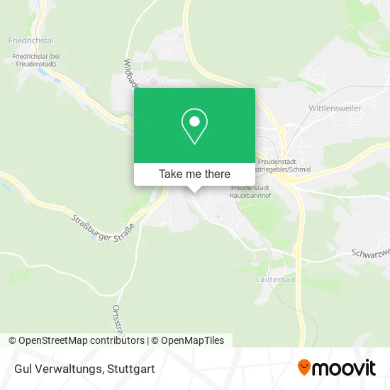 Карта Gul Verwaltungs