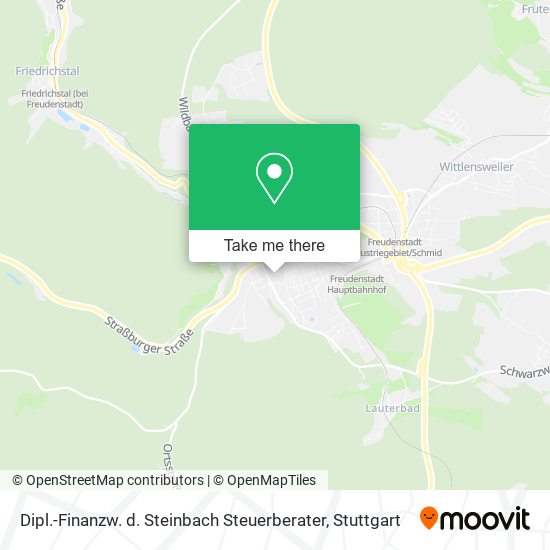 Dipl.-Finanzw. d. Steinbach Steuerberater map