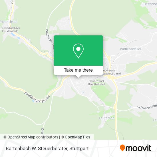 Bartenbach W. Steuerberater map