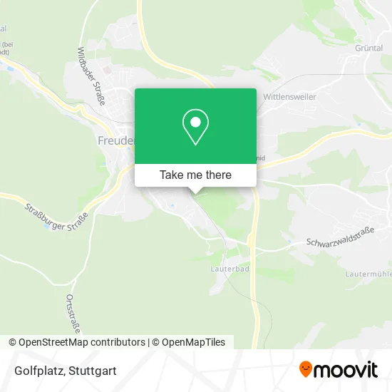 Карта Golfplatz