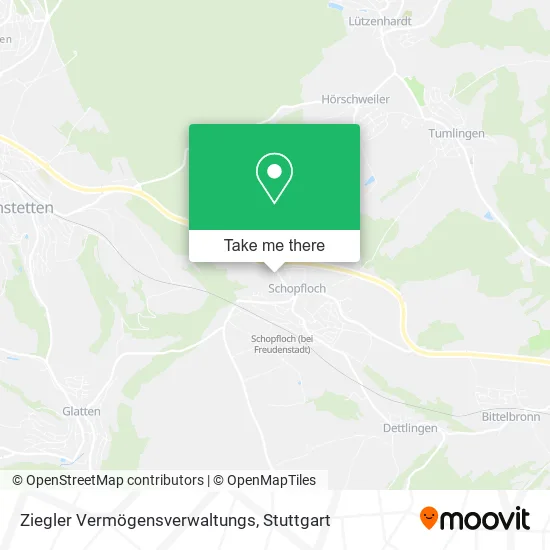Карта Ziegler Vermögensverwaltungs