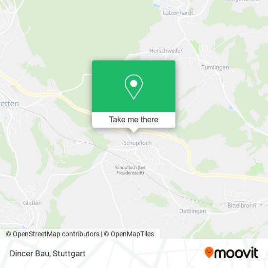 Карта Dincer Bau