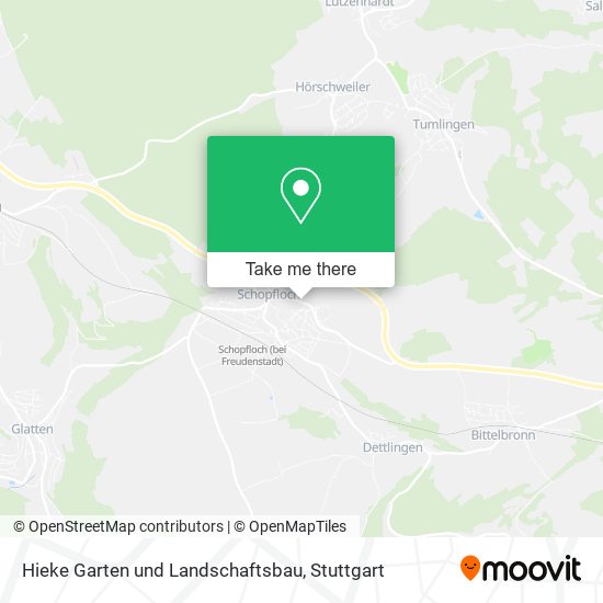 Hieke Garten und Landschaftsbau map