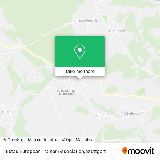 Карта Eutas European Trainer Association