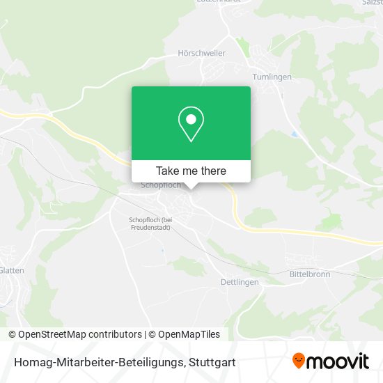 Карта Homag-Mitarbeiter-Beteiligungs