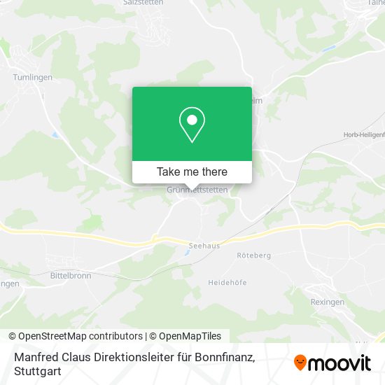Manfred Claus Direktionsleiter für Bonnfinanz map