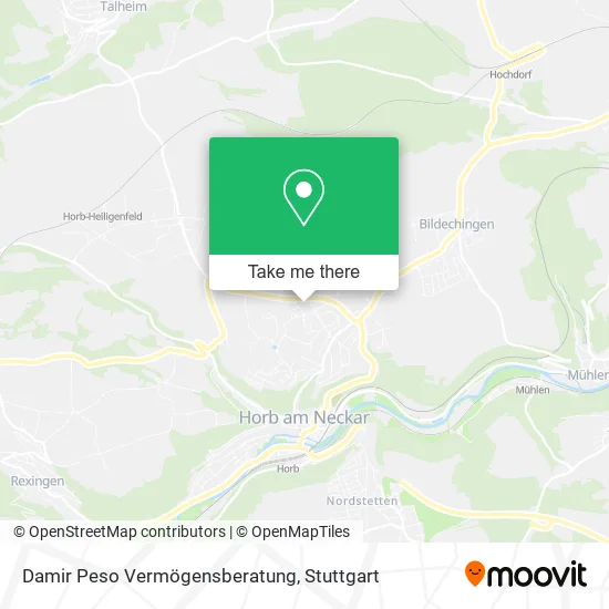 Карта Damir Peso Vermögensberatung