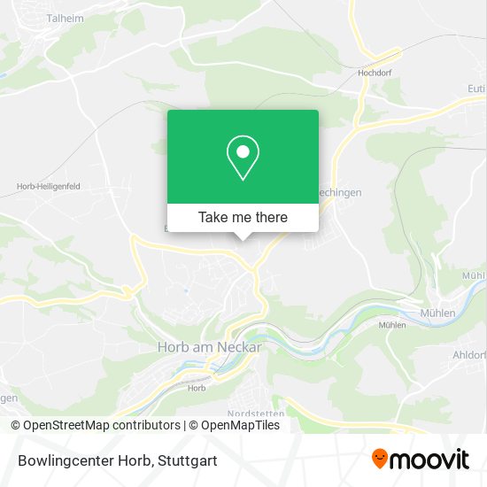 Карта Bowlingcenter Horb