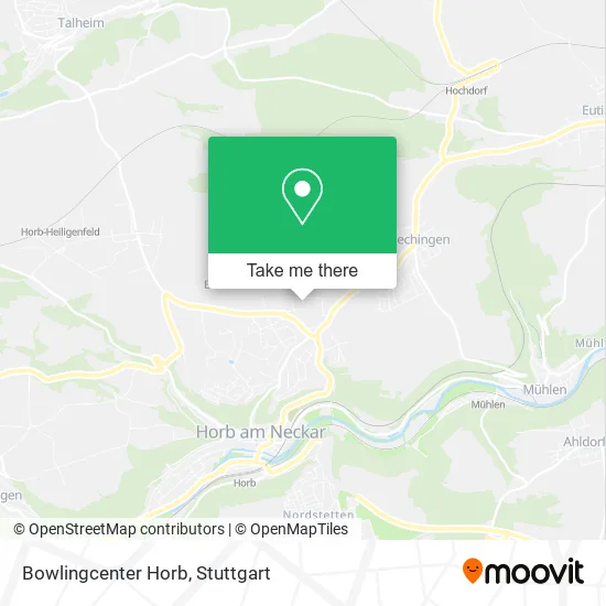 Карта Bowlingcenter Horb