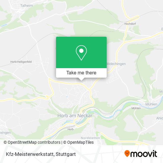 Карта Kfz-Meisterwerkstatt