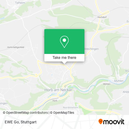 EWE Go map