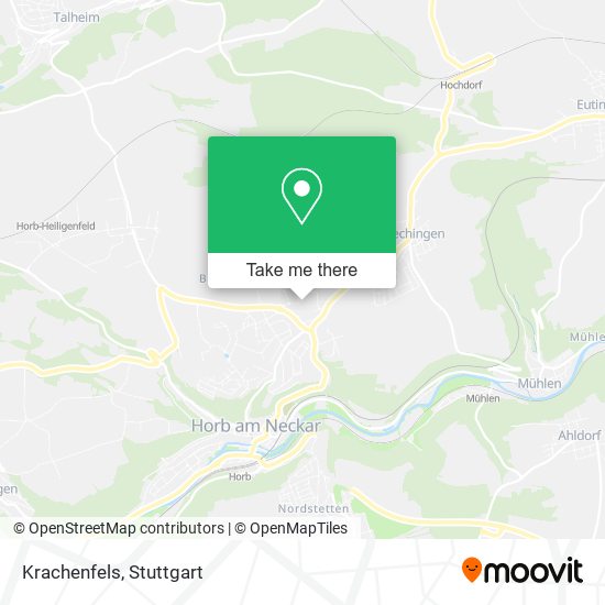 Карта Krachenfels